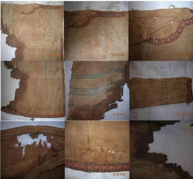 نماذج من ترميم منسوجات وأزياء تاريخية في متحف الإسماعيلية — قميص قبطي أثري — 1